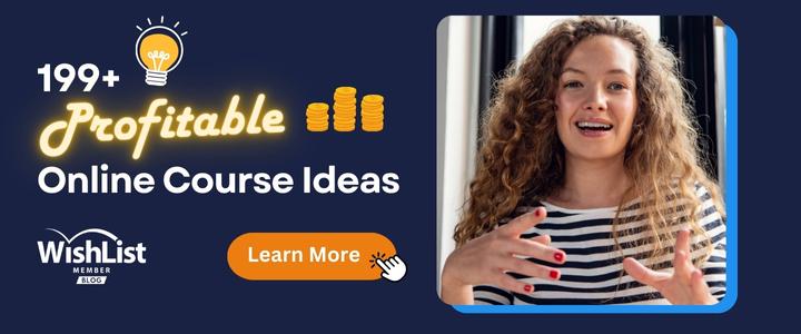 199+ profitable course ideas