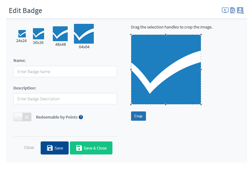 CourseCure Badges - Badge Library