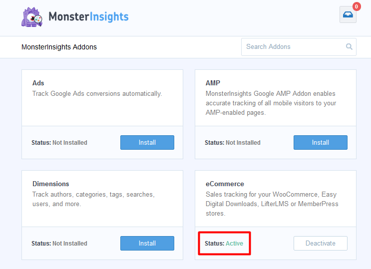 MonsterInsights integration with WishList Member - eCommerce