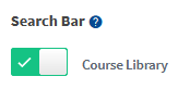 CourseCure Courses - Course Layout Search Bar