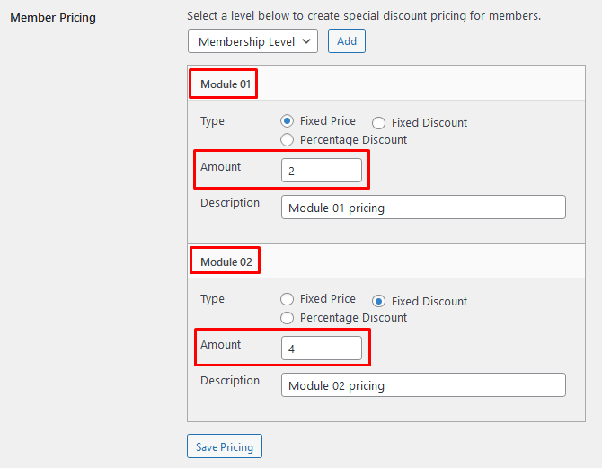 WooCommerce Product Category Member Pricing