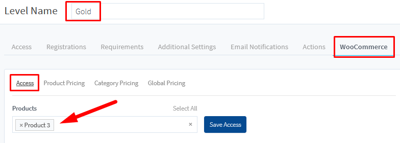 WooCommerce - Access and Member Pricing